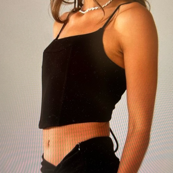 Peppermayo Dusk to Dawn Bustier crop top size 8 - Picture 3 of 7